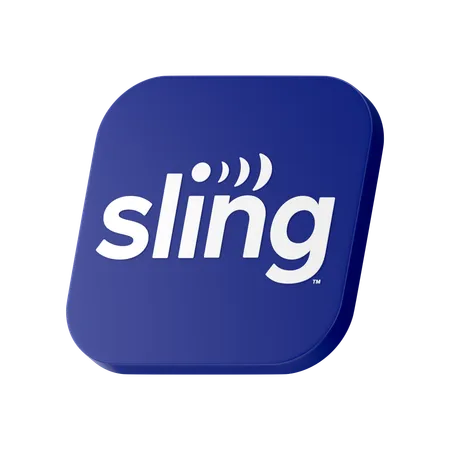 Logo de sling tv  3D Icon