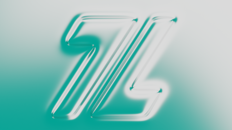 Logo Z  3D Illustration