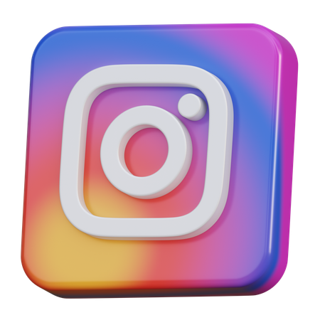 Instagram  3D Icon