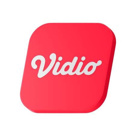 Vi o logotipo  3D Icon