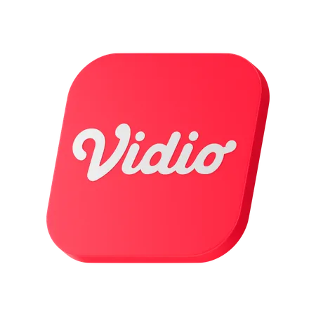 Vi o logotipo  3D Icon