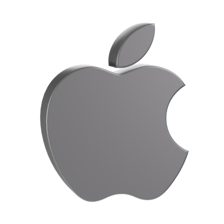 Logotipo de manzana  3D Icon