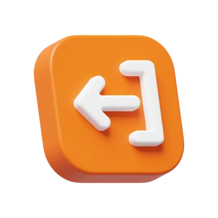 Logout  3D Icon