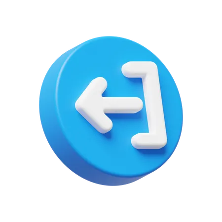 Logout  3D Icon