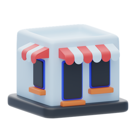 Loja  3D Icon