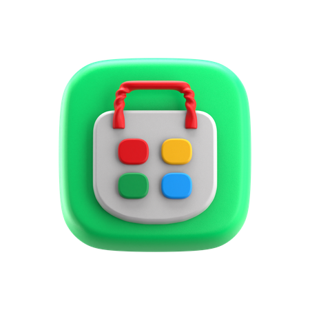 Loja  3D Icon