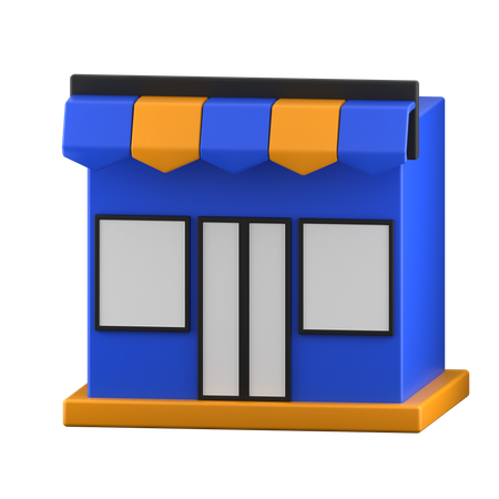 Loja  3D Icon