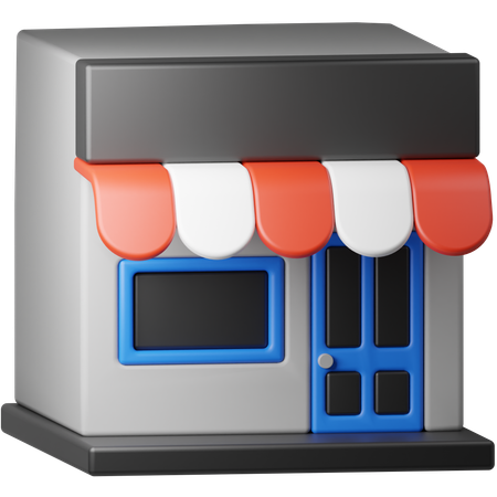 Loja  3D Icon