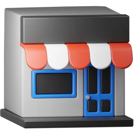 Loja  3D Icon