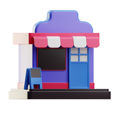 Loja  3D Icon