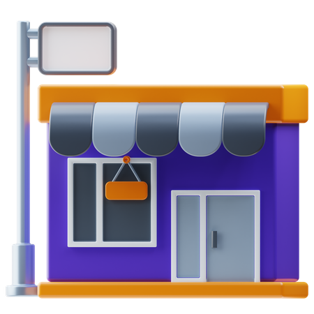 Loja  3D Icon