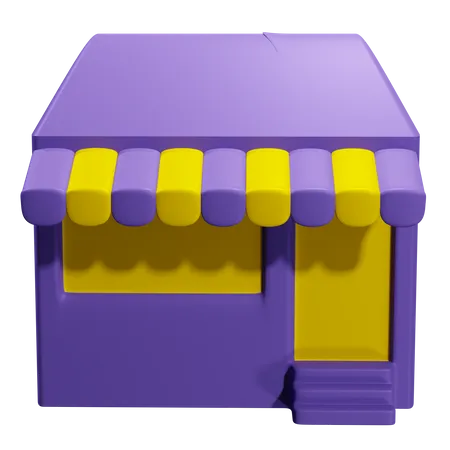 Loja  3D Icon