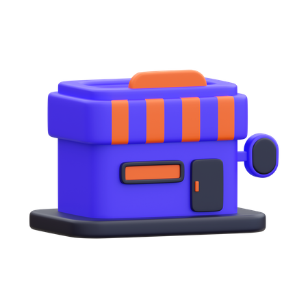 Loja  3D Icon