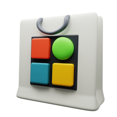 Loja de aplicativos  3D Icon
