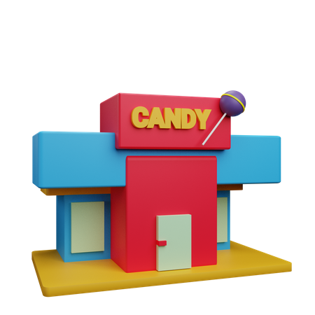 Loja de doces  3D Icon