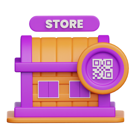 Loja online  3D Icon