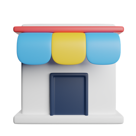Loja online  3D Icon