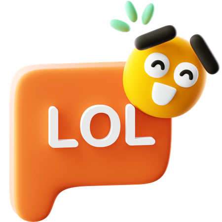 Lol  3D Icon