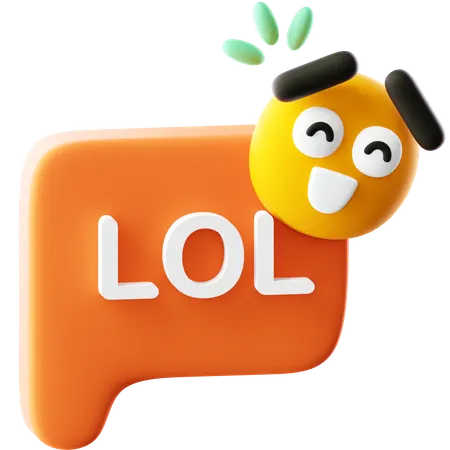 Lol  3D Icon