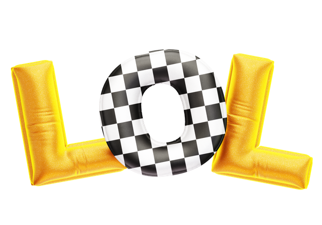 Texte de ballon LOL  3D Icon