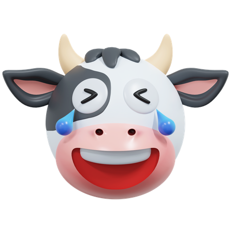Lol Cow  3D Icon