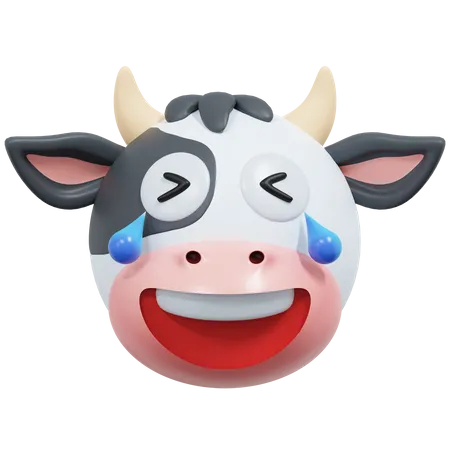 Lol Cow  3D Icon
