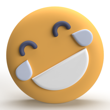 Lol Emoji  3D Icon