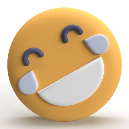 Lol Emoji  3D Icon
