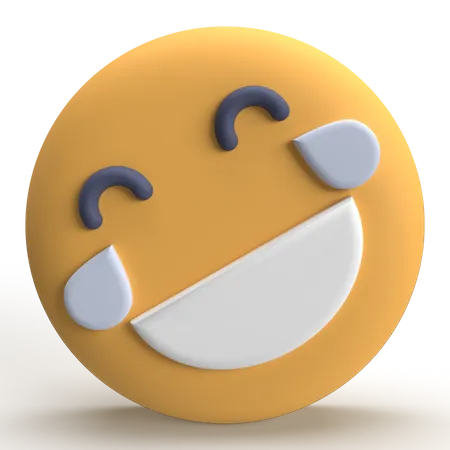 Haha emoji  3D Icon