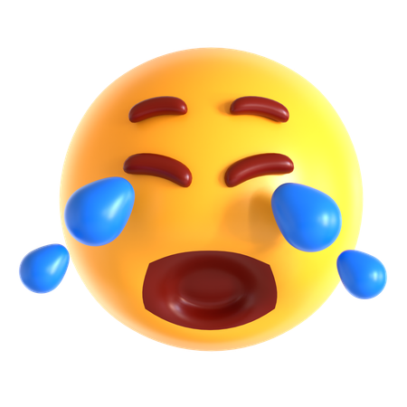 Lol Gesicht Emoji  3D Icon