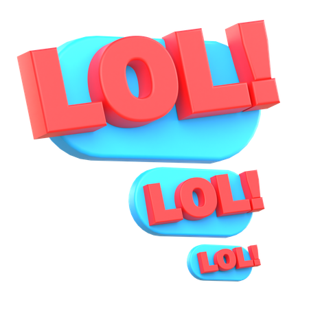 Lol Sticker  3D Sticker