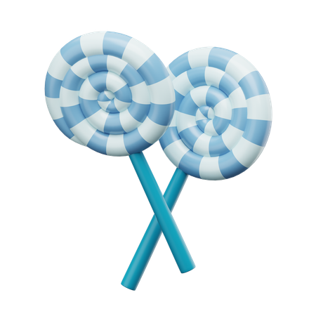 Bonbons lolipop  3D Icon