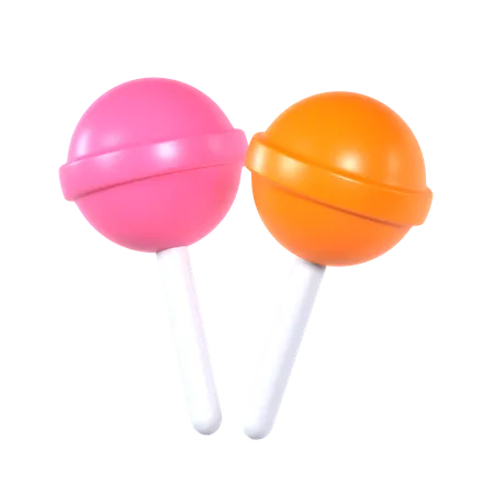 Lollipop 3 D Illustration Good For Food Design 3D Icon