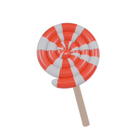 Lollipop  3D Icon