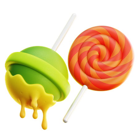 Lollipop  3D Icon