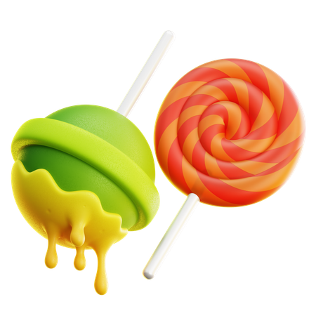 Lollipop  3D Icon