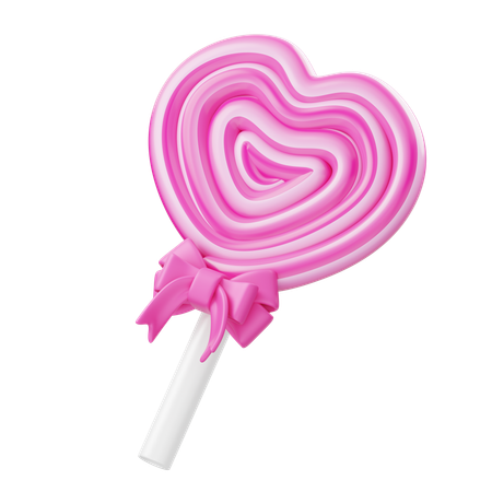 Lollipop  3D Icon