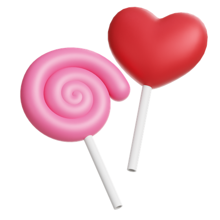 Lollipop  3D Icon