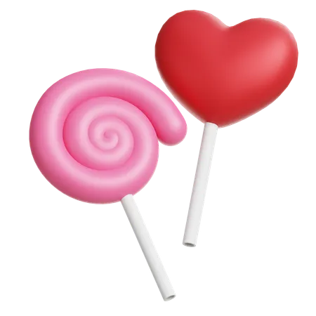 Lollipop  3D Icon