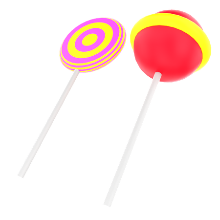 Lollipop  3D Icon