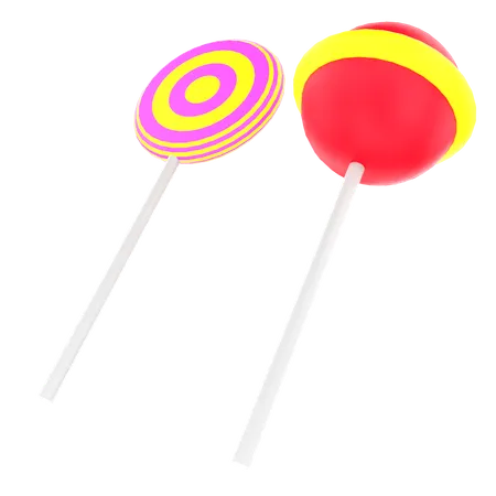 Lollipop  3D Icon