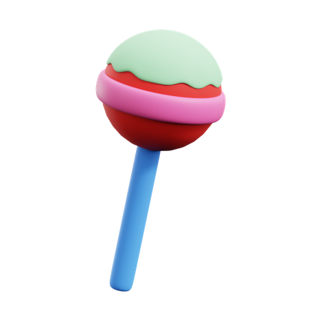 Lollipop  3D Icon