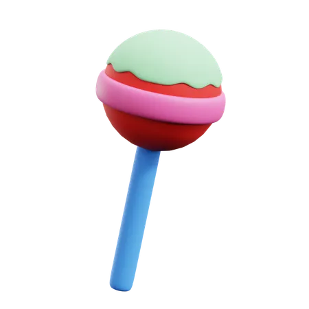 Lollipop  3D Icon