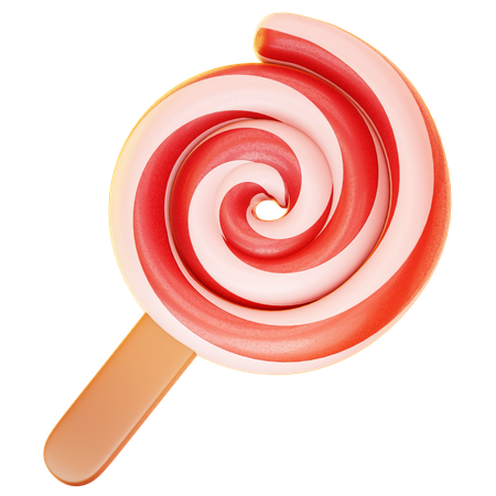 Lollipop  3D Icon