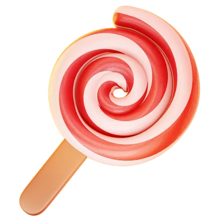 Lollipop  3D Icon