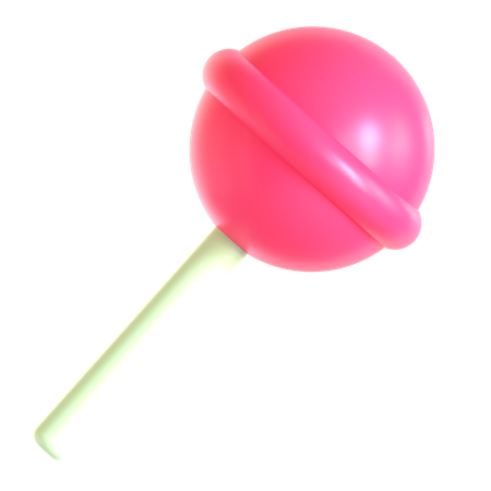 Lollipop  3D Icon