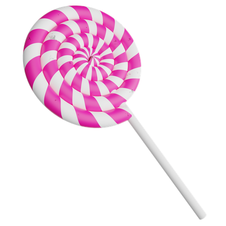 Lollipop  3D Icon