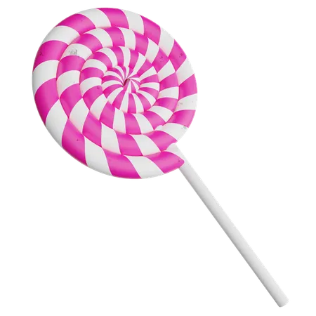 Lollipop  3D Icon