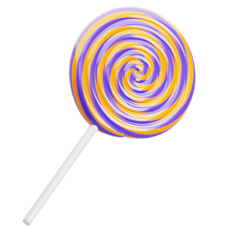 Lollipop  3D Icon