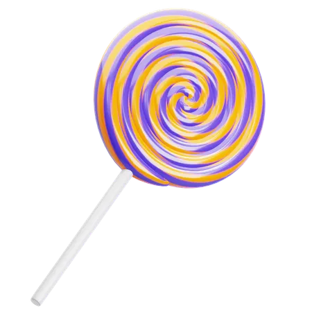 Lollipop  3D Icon